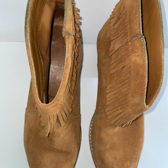 JOIE Camel Boot - Fringe Bootie Makena - Picture 10 of 16
